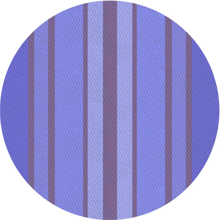 Square Machine Washable Transitional Purple Mimosa Purple Rug in a Living Room, wshpat2699blu