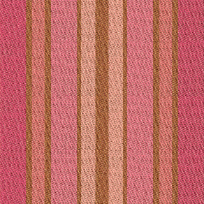 Round Patterned Crimson Red Rug, pat2699brn