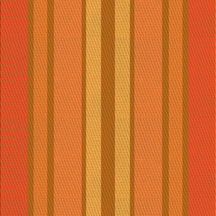 Patterned Neon Orange Rug, pat2699yw