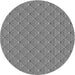 Square Patterned Gray Rug, pat27gry