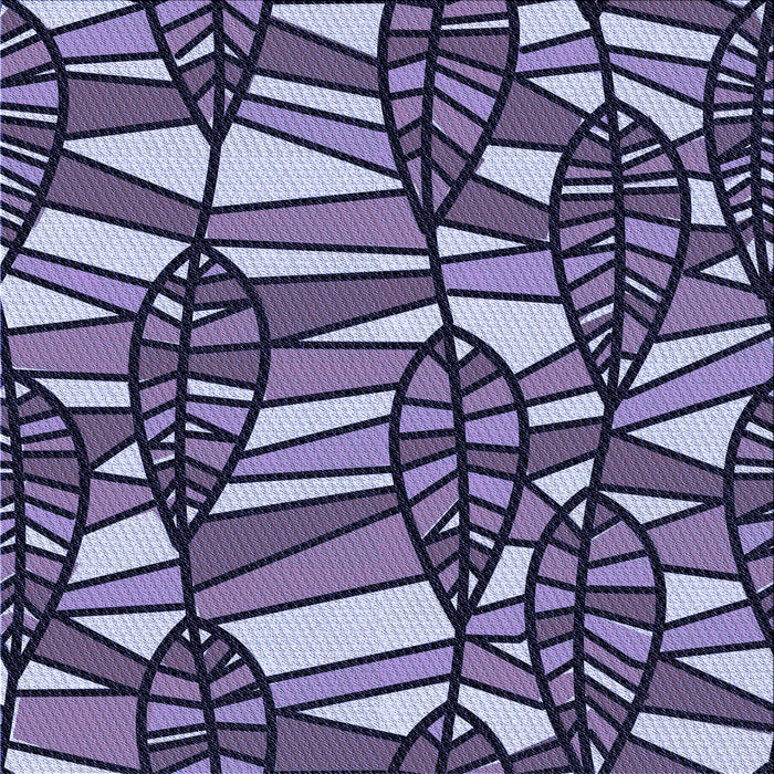 Round Patterned Blue Rug, pat270blu