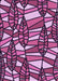 Patterned Deep Mauve Purple Rug, pat270pur