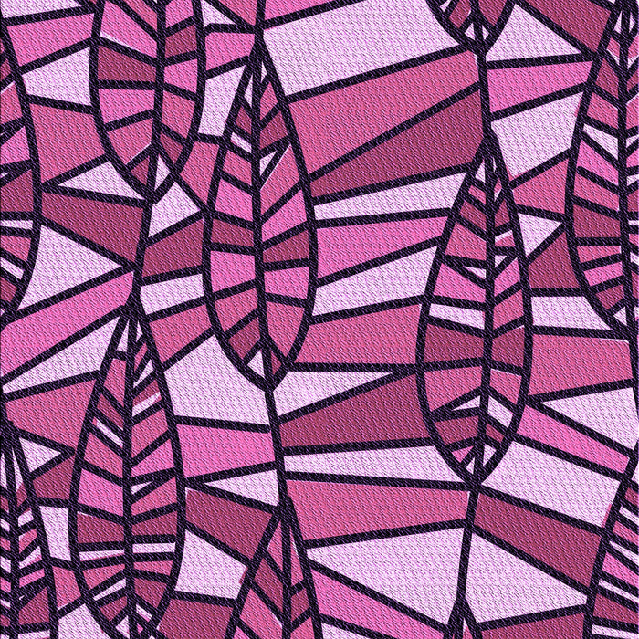 Patterned Deep Mauve Purple Rug, pat270pur