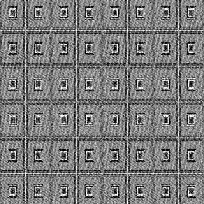 Patterned Dark Gray Rug, pat2701gry