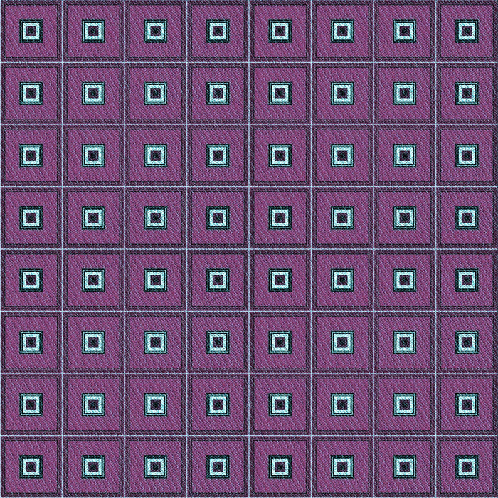 Round Patterned Purple Rug, pat2701lblu