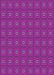 Patterned Magenta Pink Rug, pat2701pur