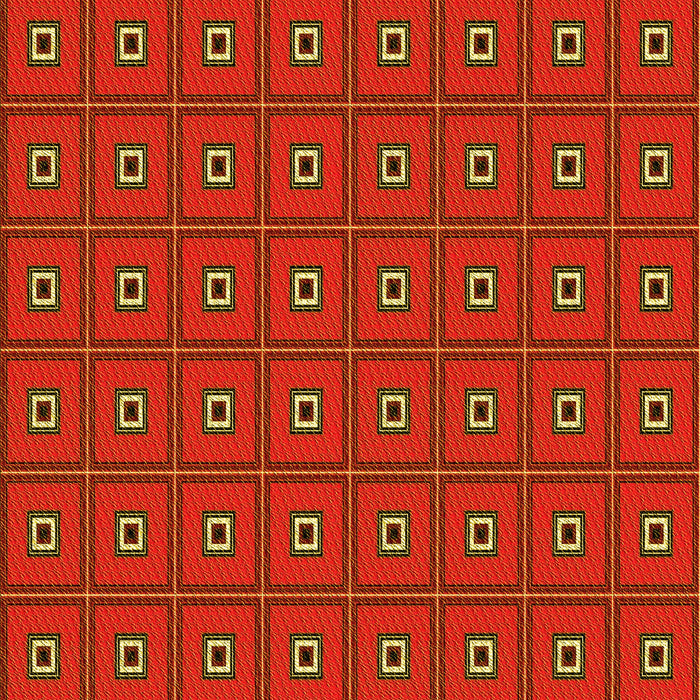 Patterned Mahogany Brown Rug, pat2701yw
