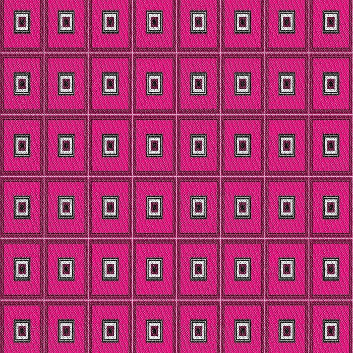 Patterned Pink Modern Rug, pat2701