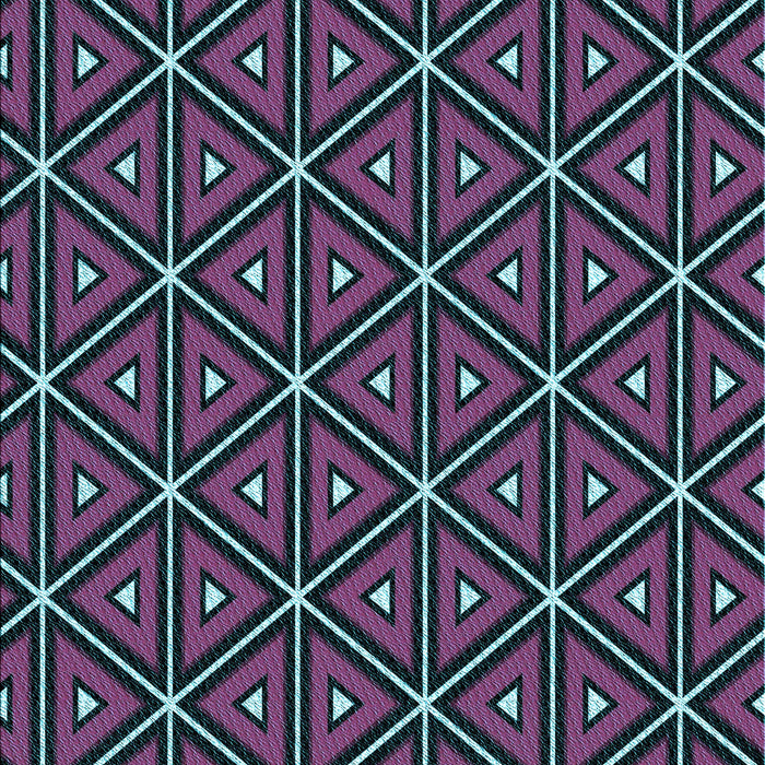 Patterned Purple Rug, pat2702lblu