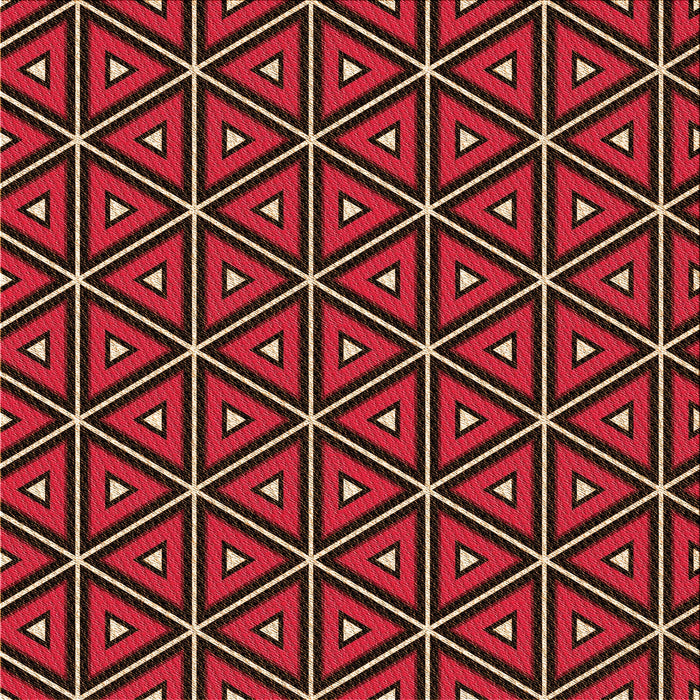 Round Patterned Sienna Brown Rug, pat2702org