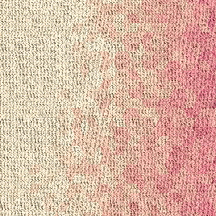 Patterned Orange Rug, pat2703brn