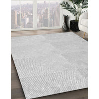 Patterned Cloud Gray Rug, pat2703gry