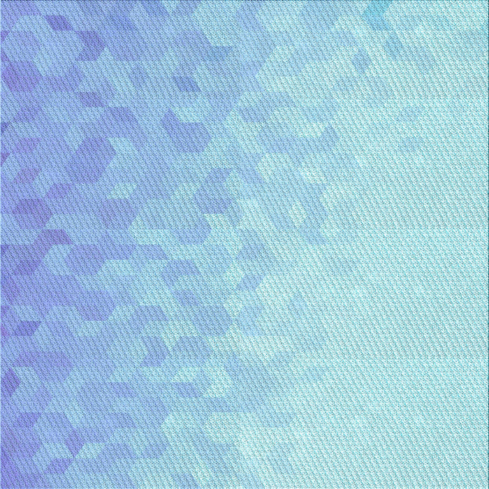 Round Patterned Crystal Blue Rug, pat2703lblu