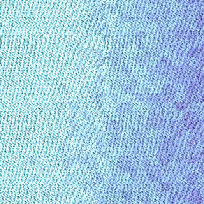 Patterned Crystal Blue Rug, pat2703lblu