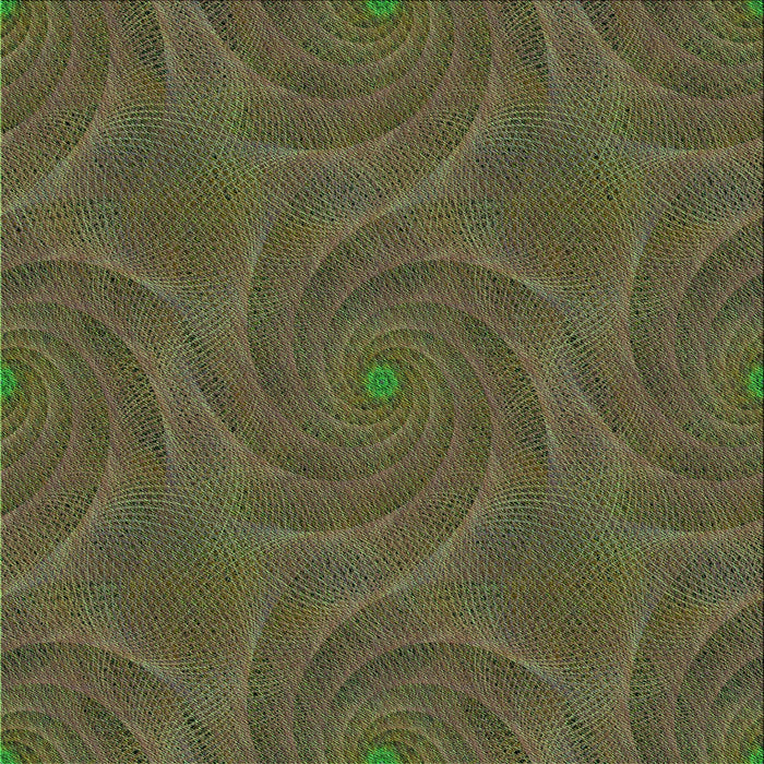 Round Machine Washable Transitional Olive Green Rug, wshpat2704grn