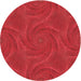 Square Patterned Red Rug, pat2704rd