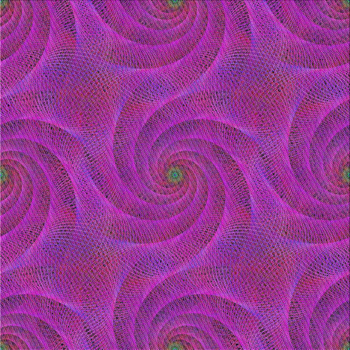 Square Patterned Violet Red Pink Novelty Rug, pat2704