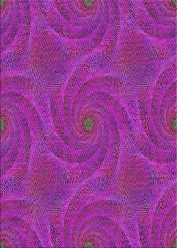 Patterned Violet Red Pink Novelty Rug, pat2704