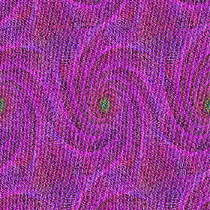 Patterned Violet Red Pink Novelty Rug, pat2704