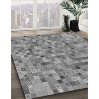 Patterned Gray Rug, pat2705gry