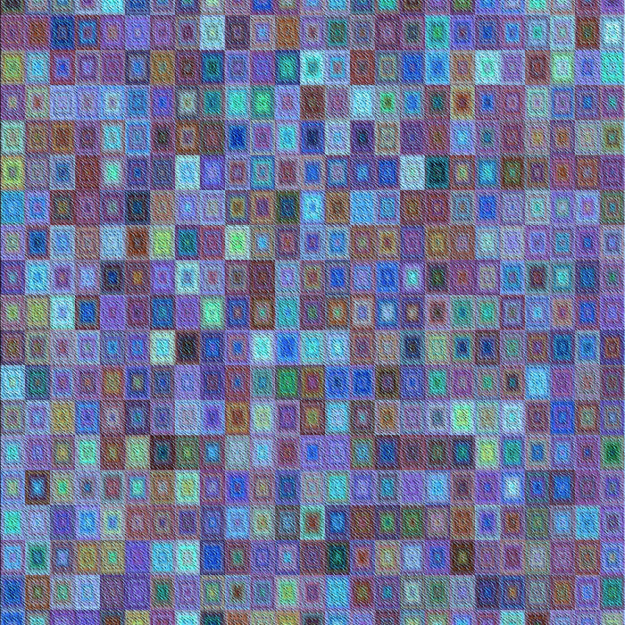 Machine Washable Transitional Koi Blue Rug, wshpat2705lblu