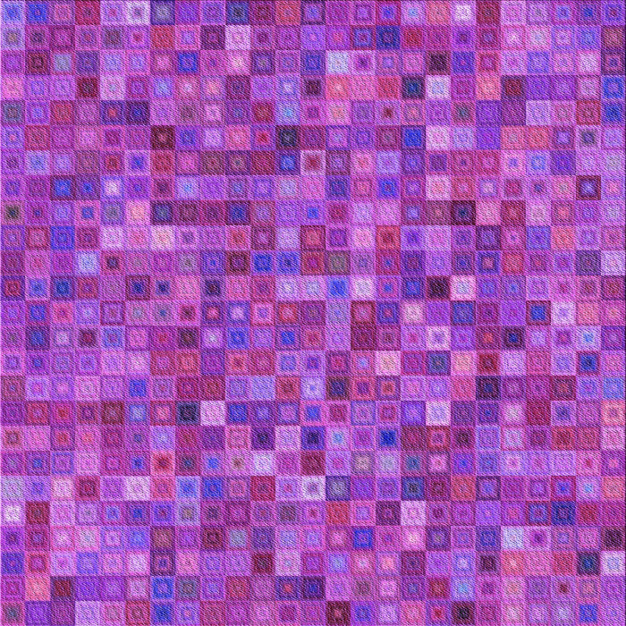Round Patterned Crimson Purple Rug, pat2705pur
