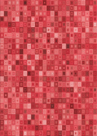 Machine Washable Transitional Red Rug, wshpat2705rd