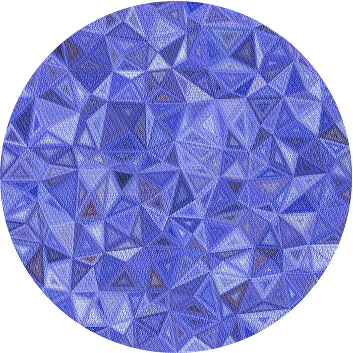 Square Patterned Sky Blue Rug, pat2706blu