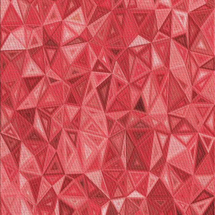 Patterned Red Rug, pat2706rd