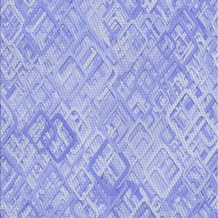 Patterned Light Slate Blue Rug, pat2707blu
