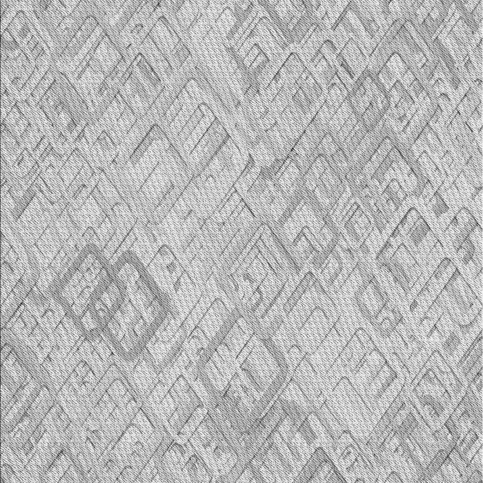 Machine Washable Transitional Gunmetal Gray Rug, wshpat2707gry