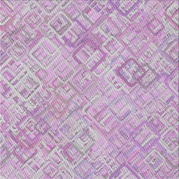 Sideview of Machine Washable Transitional Periwinkle Pink Rug, wshpat2707