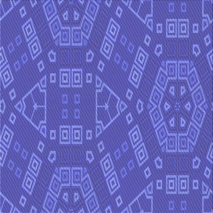 Round Machine Washable Transitional Light Slate Blue Rug, wshpat2708blu