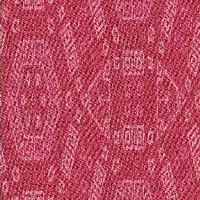 Machine Washable Transitional Pink Rug, wshpat2708brn