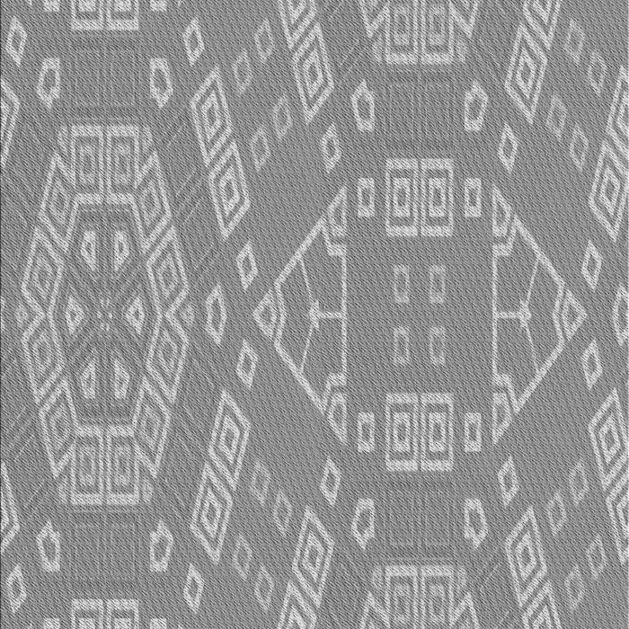Patterned Cloud Gray Rug, pat2708gry