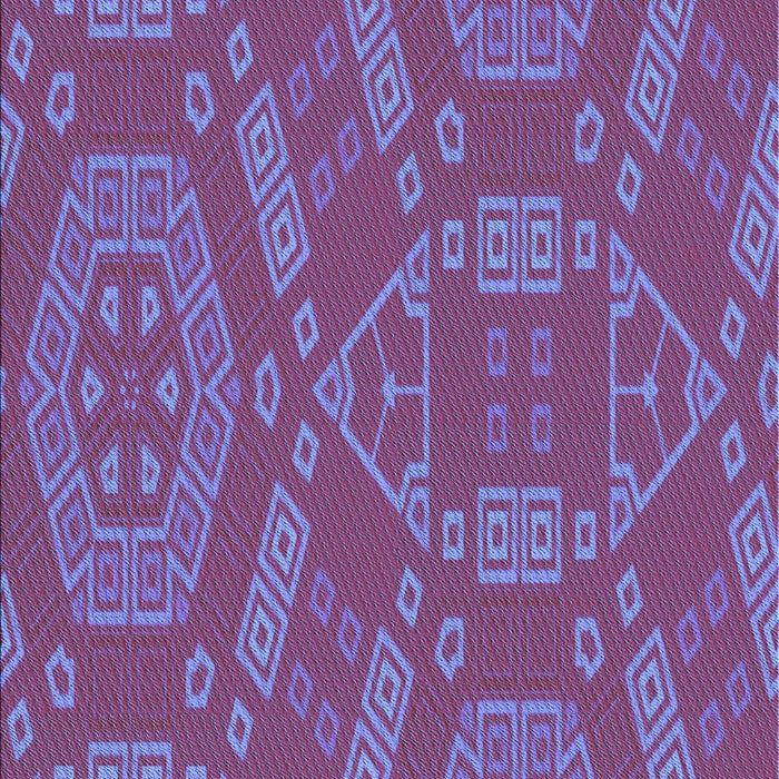 Patterned Medium Purple Rug, pat2708lblu