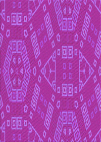 Machine Washable Transitional Fuchsia Magenta Purple Rug, wshpat2708pur