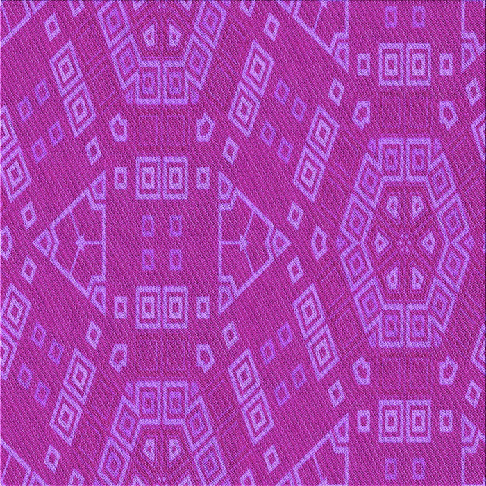 Round Patterned Fuchsia Magenta Purple Rug, pat2708pur