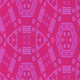 Sideview of Machine Washable Transitional Deep Pink Rug, wshpat2708