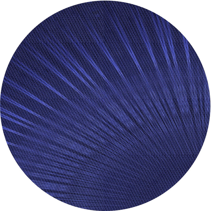 Square Patterned Sapphire Blue Rug, pat2709blu