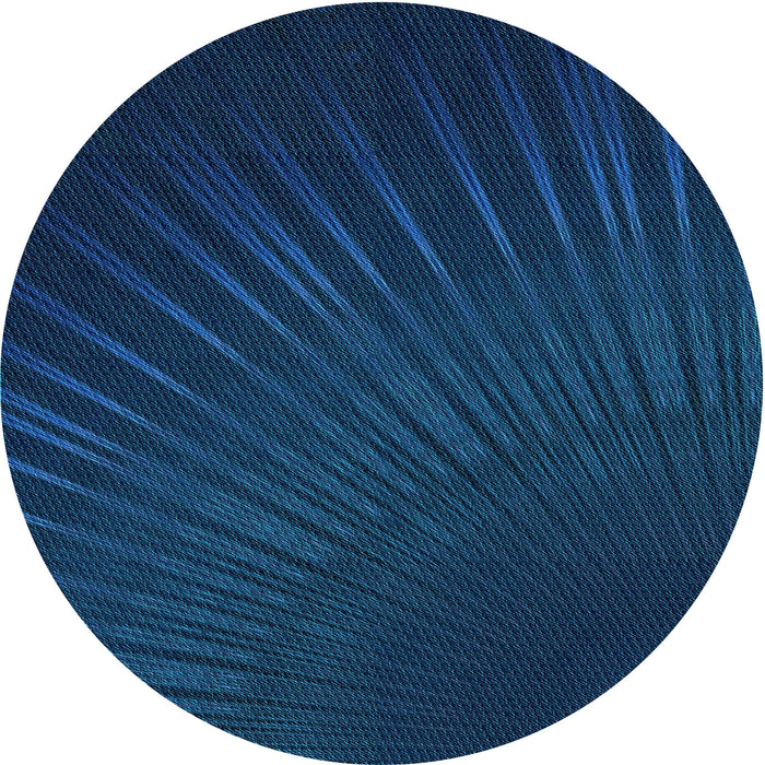 Square Patterned Blue Rug, pat2709lblu