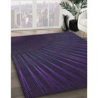 Patterned Purple Novelty Rug, pat2709