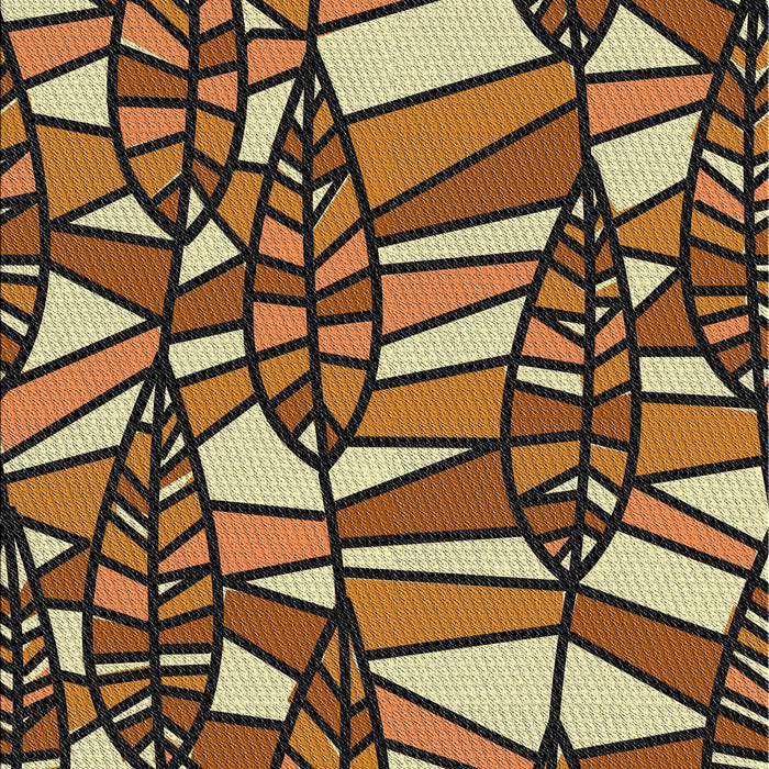 Patterned Red Novelty Rug, pat270