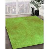 Patterned Green Rug, pat271grn