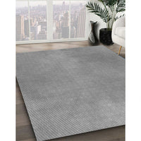 Patterned Silver Gray Rug, pat271gry