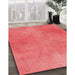 Machine Washable Transitional Red Rug in a Family Room, wshpat271rd