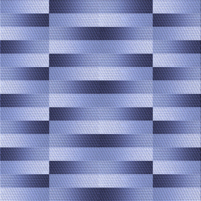 Round Patterned Sky Blue Rug, pat2710blu