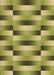 Machine Washable Transitional Olive Green Rug, wshpat2710brn