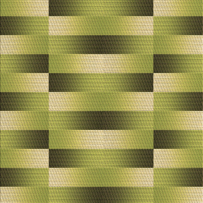Patterned Olive Green Rug, pat2710brn