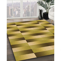 Patterned Orange Rug, pat2710org